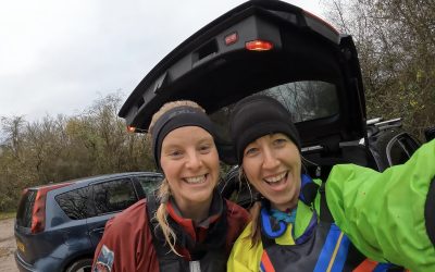 Two Blond Babes in a Boat